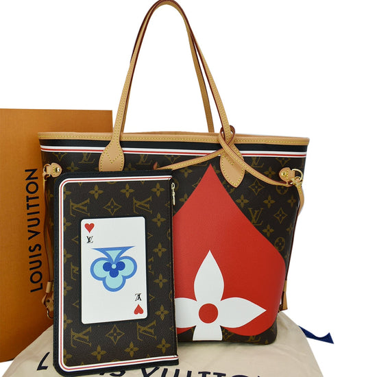 Louis Vuitton Game on Neverfull Bag