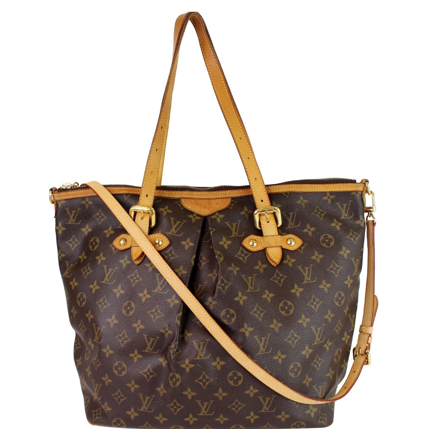 Louis Vuitton Palermo GM Monogram Handbag Shoulder Purse Crossbody