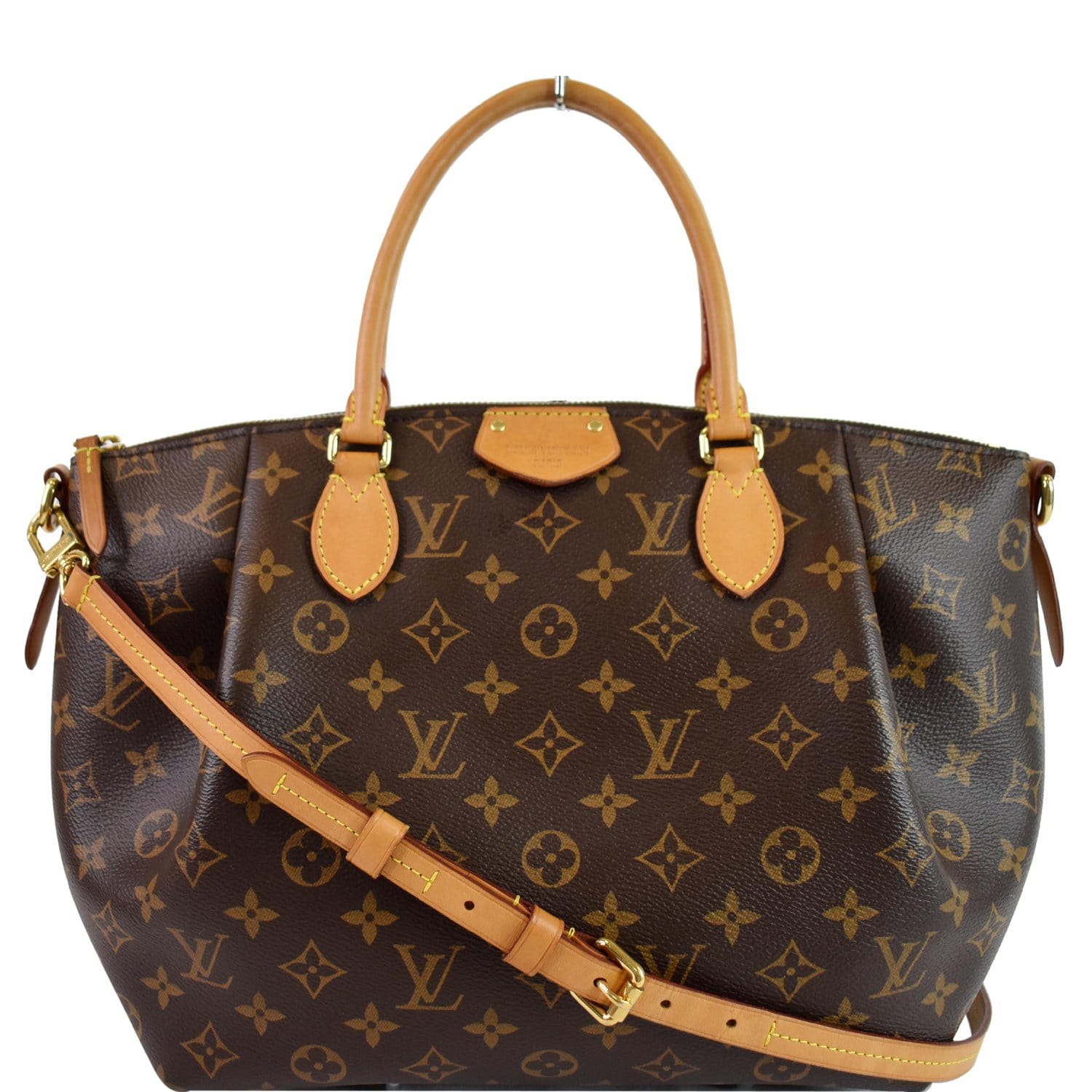 LOUIS VUITTON Turenne MM Monogram Canvas 2Way Shoulder Bag Brown