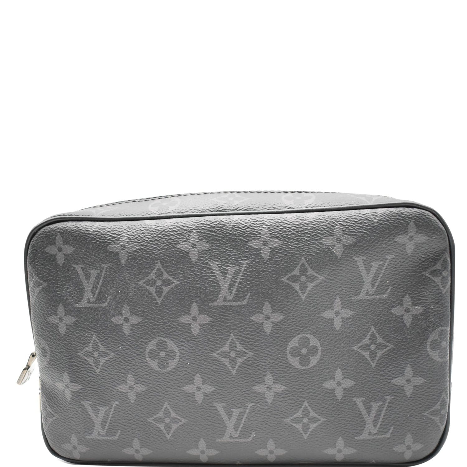 Louis Vuitton Monogram Eclipse Toilet Pouch GM in Black, Women's