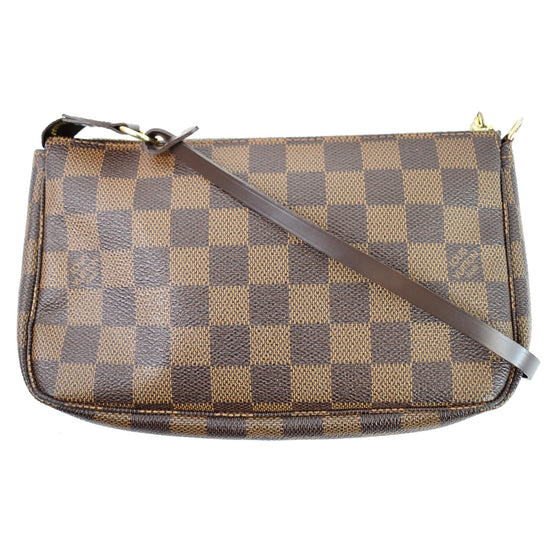 Louis Vuitton Mini Pochette Accessoires Brown Damier Ebene – Lou's Leather  Care