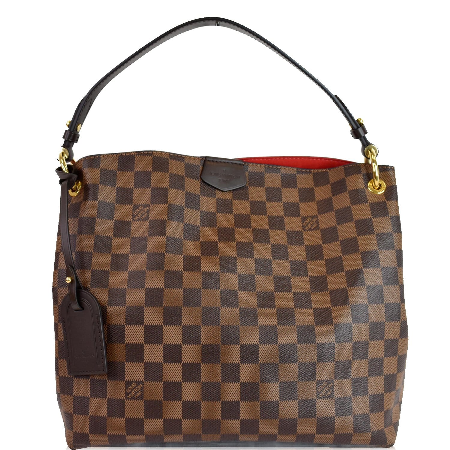 Graceful PM Damier Ebene Canvas - Handbags