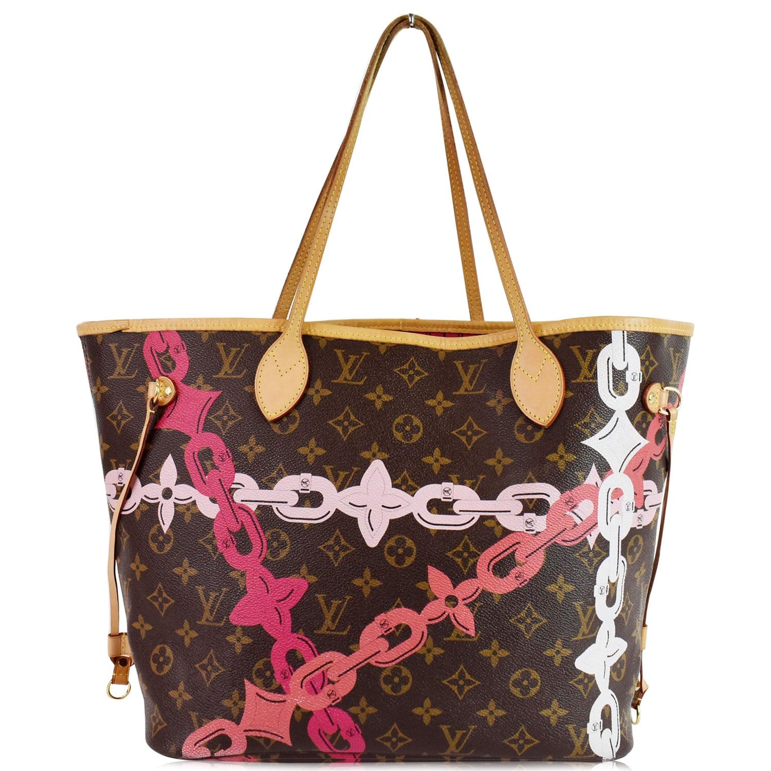 Authentic Louis Vuitton Paris Logo Tote Bag w/ Hook Close & Shoulder Straps  - Oahu Auctions