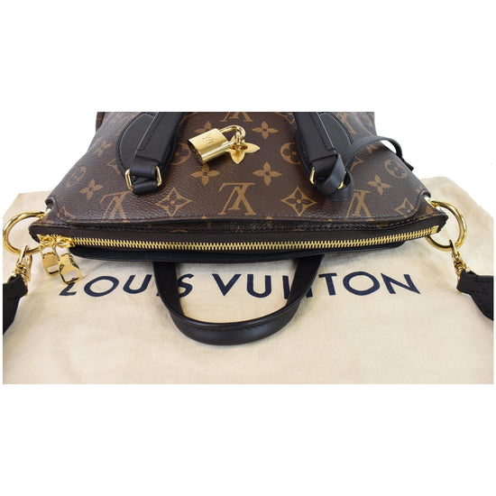 Louis Vuitton Lie de Vin Monogram Canvas Flower Zipped Tote PM Bag