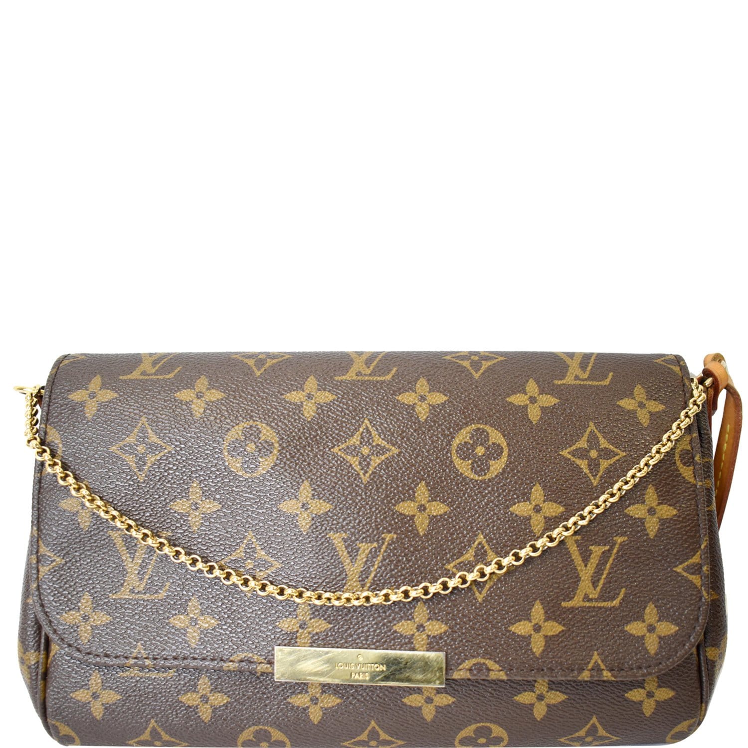 Favorite cloth crossbody bag Louis Vuitton Brown in Cloth - 35899540