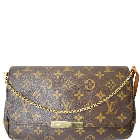 Favorite linen crossbody bag Louis Vuitton Brown in Linen - 38135599