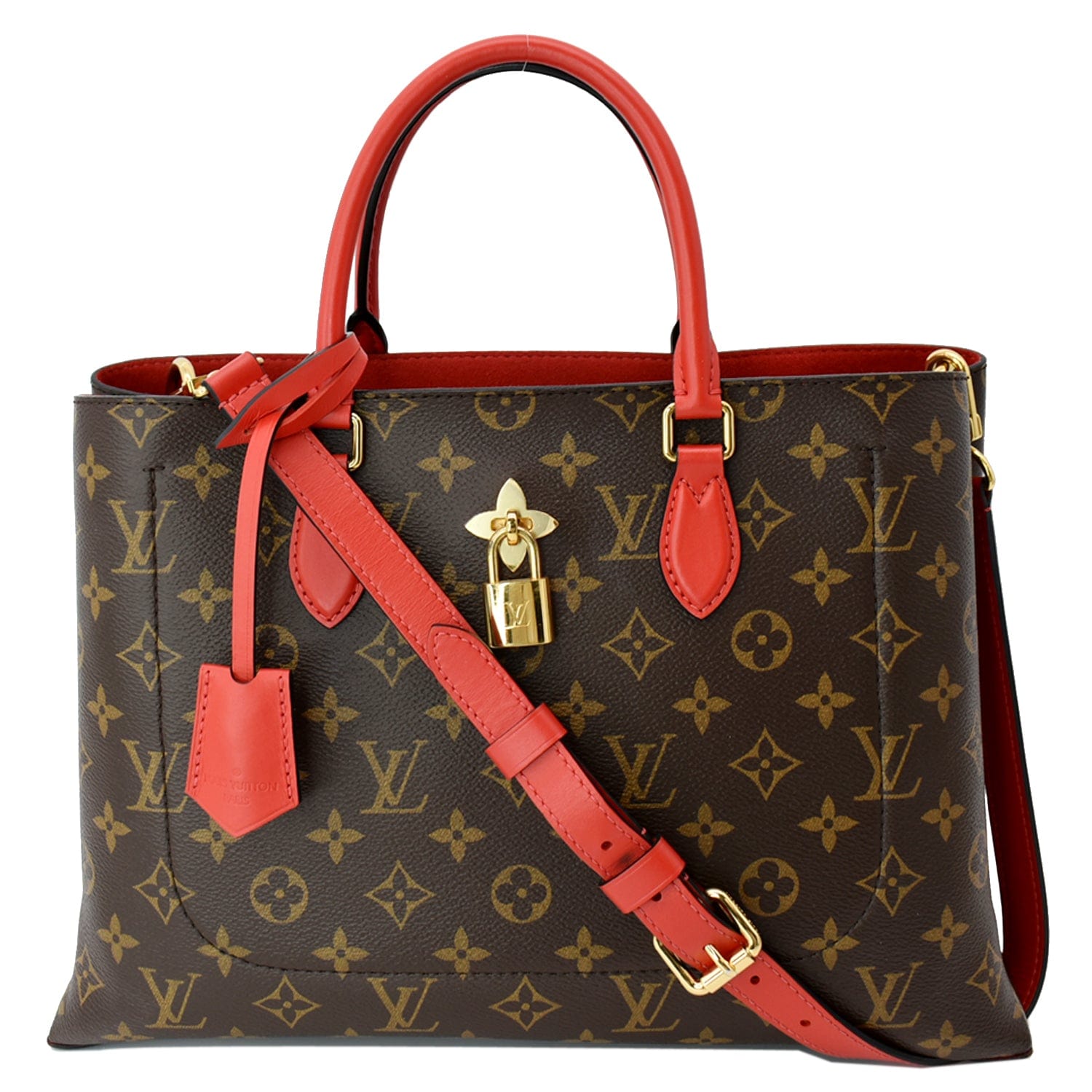 Louis Vuitton Monogram Canvas Flower Tote Bag