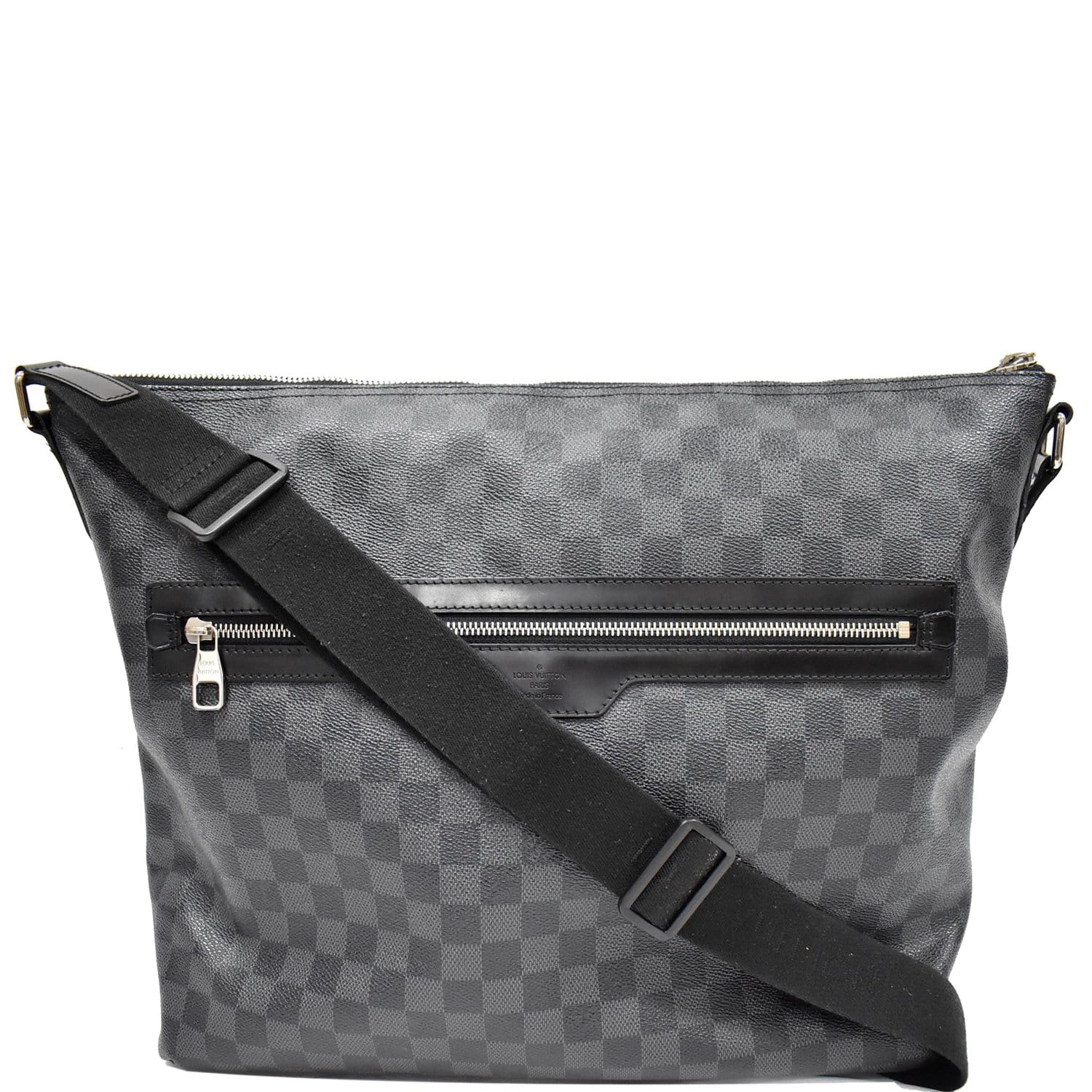 Louis Vuitton Black x Grey Damier Graphite Mick MM Messenger Crossbody –  Bagriculture