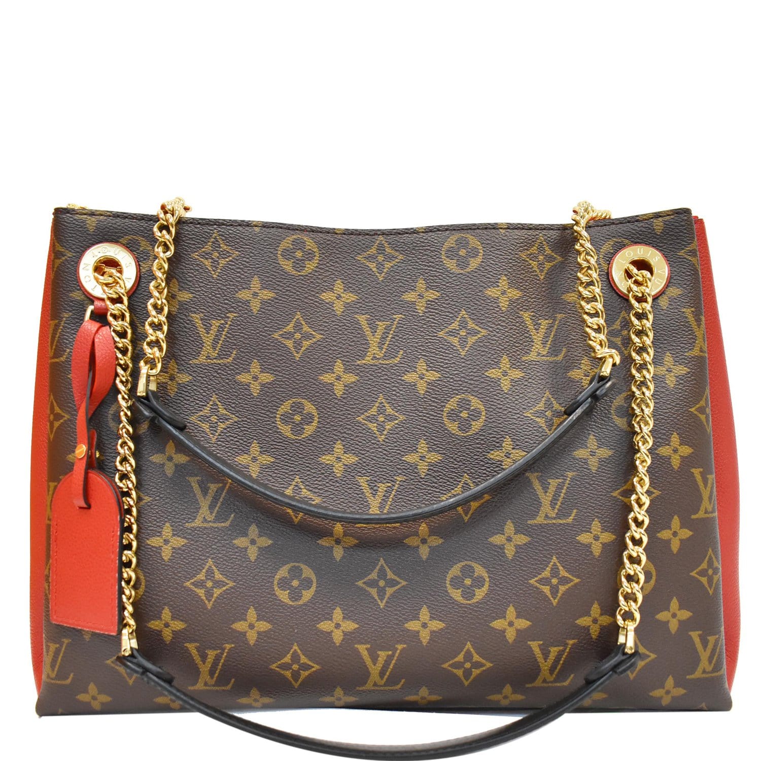 Louis Vuitton Surene Handbag Monogram Canvas with Leather MM - ShopStyle  Shoulder Bags