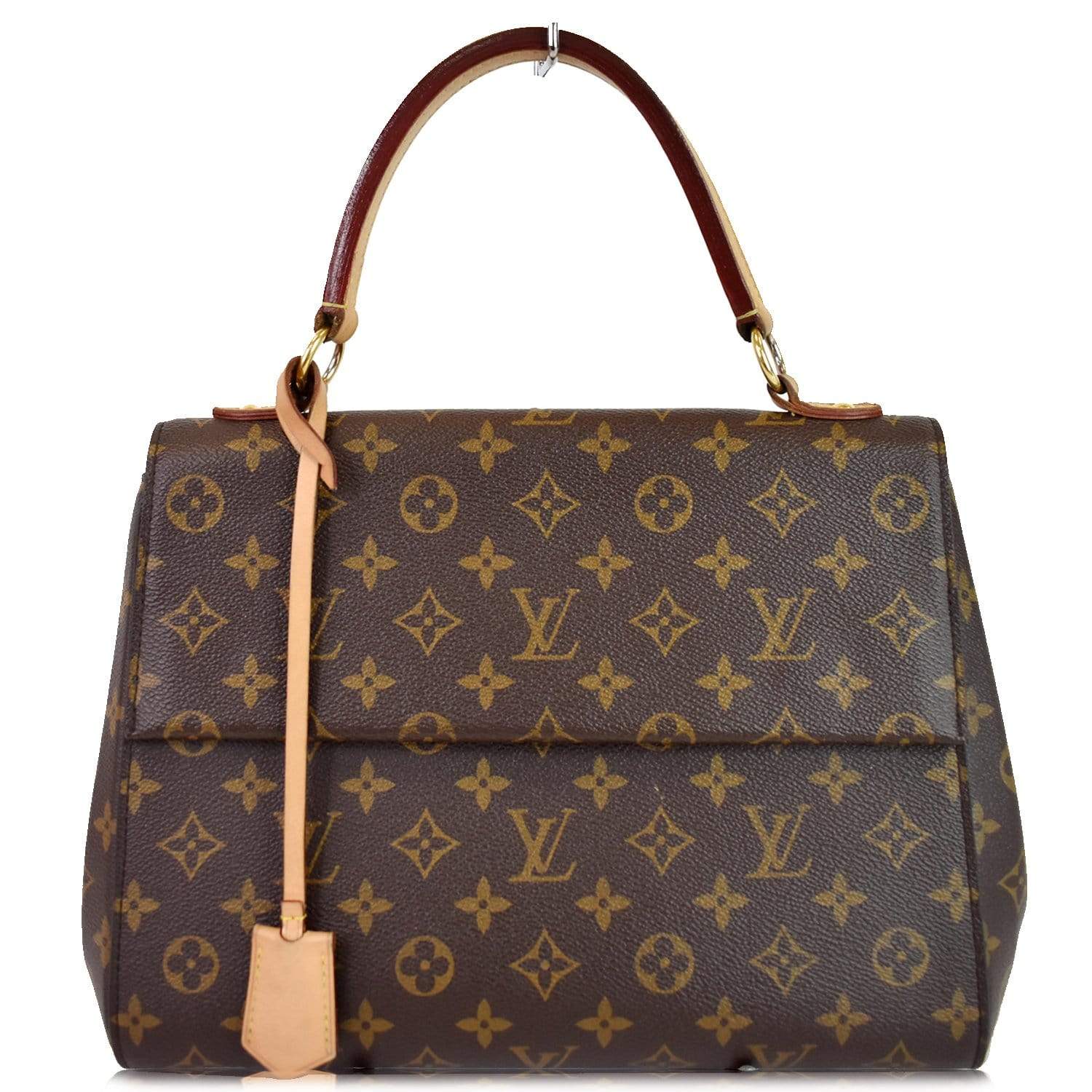 Louis Vuitton Cluny BB Shoulder Bag Brown in Canvas with Gold-tone - US