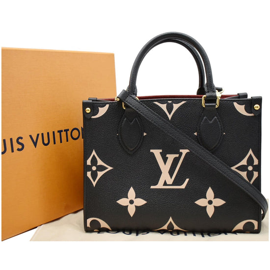 I pulled the plug! LV OnTheGo MM in Black Empriente! : r/Louisvuitton