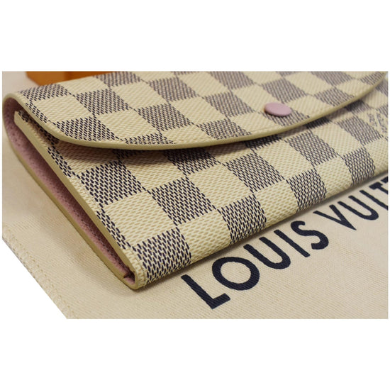Louis Vuitton Damier Azur Porte-Trésor Étui Papier Wallet