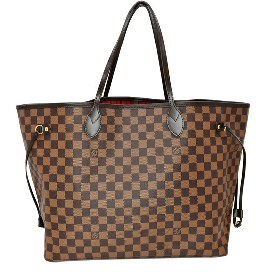 Louis Vuitton Large Damier Ebene Neverfull GM Tote bag 2LVL1223