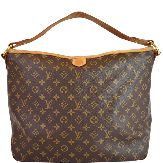 Louis Vuitton Monogram Delightful MM Shoulder Bag Brown M50157 Free  Shipping