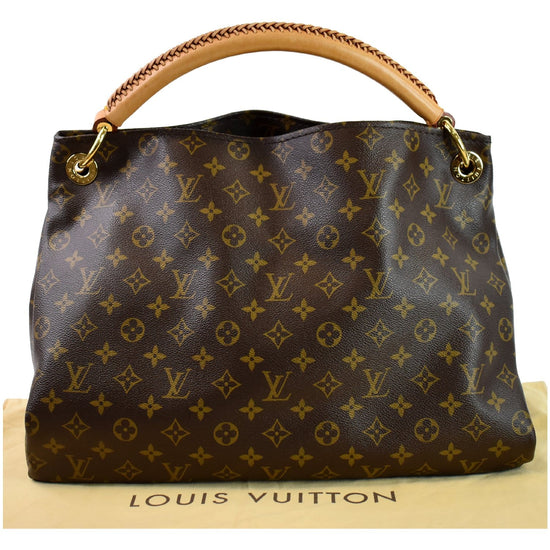 Artsy cloth handbag Louis Vuitton Blue in Cloth - 38107786