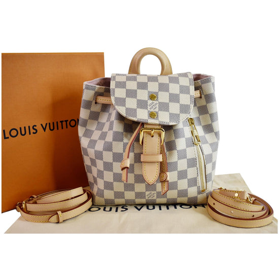 LOUIS VUITTON Damier Azur Sperone BB Backpack 1247944