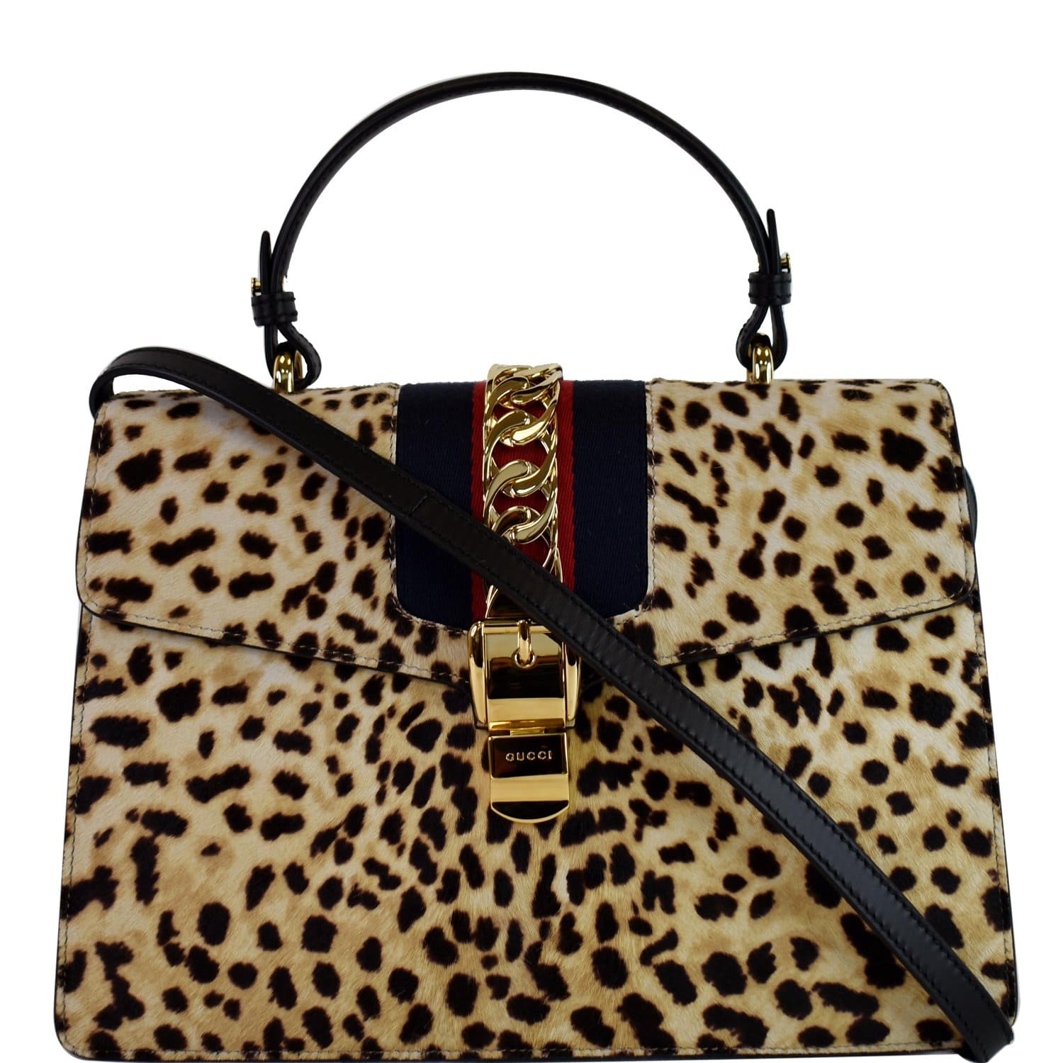 Prada Cheetah Print 2 Way Handbag - Vintage Lux