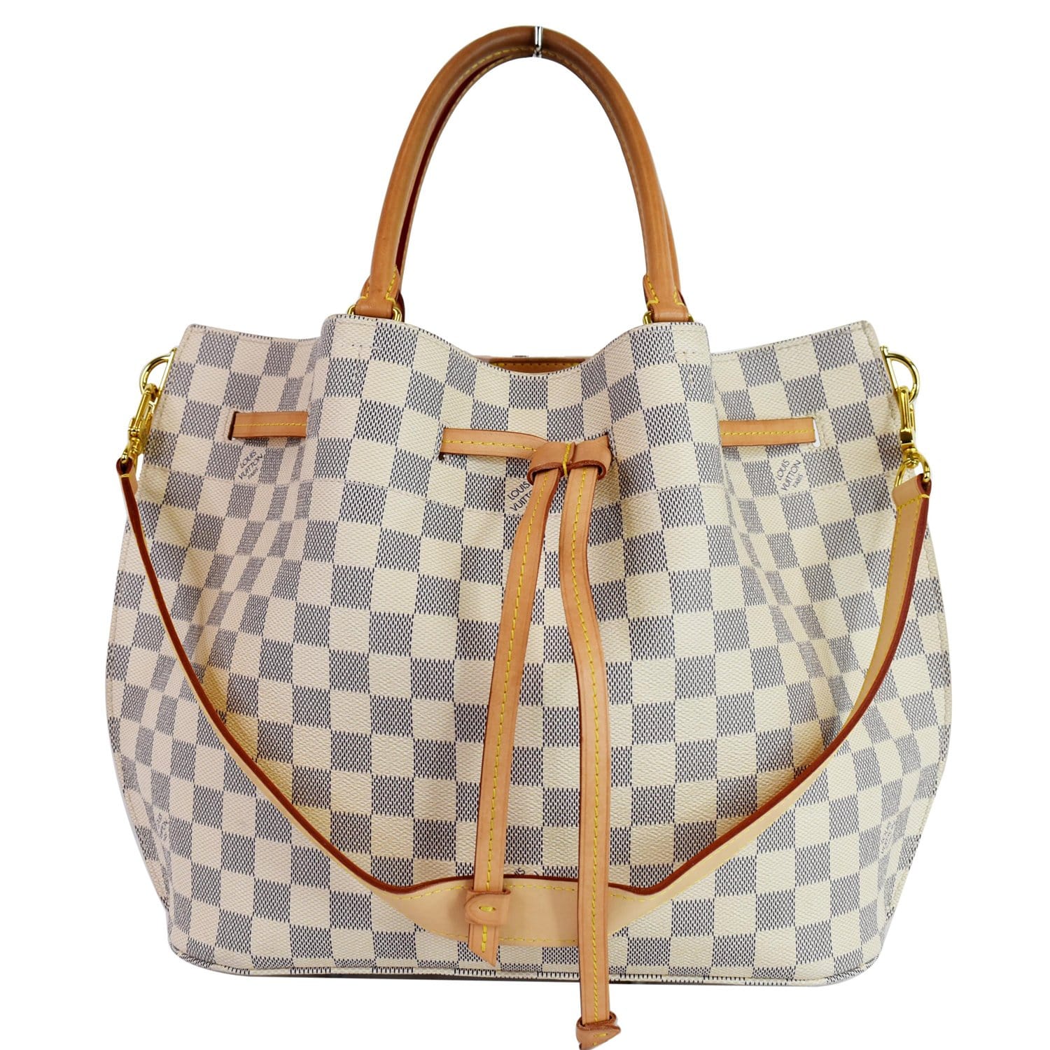 Louis Vuitton Girolata Handbag Damier White 22673654