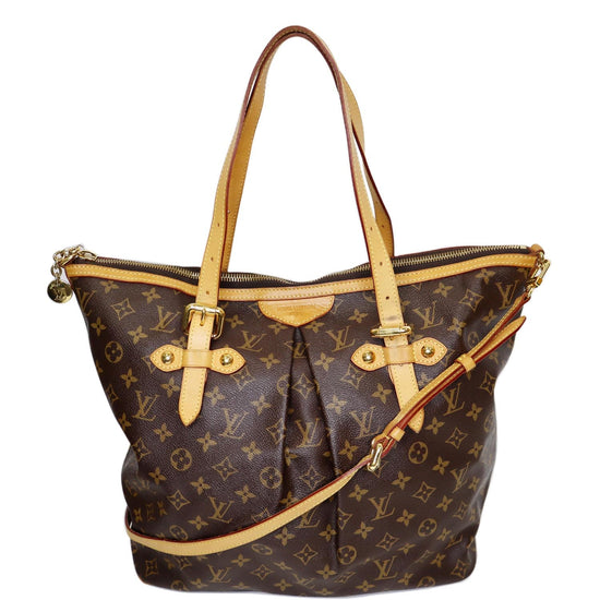 Authentic Louis Vuitton Palermo Gm Monogram Tote bag Shoulder Bag