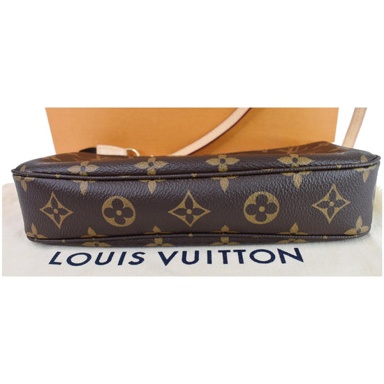 Louis Vuitton Pochette Accessoires Monogram Canvas Brown 430661