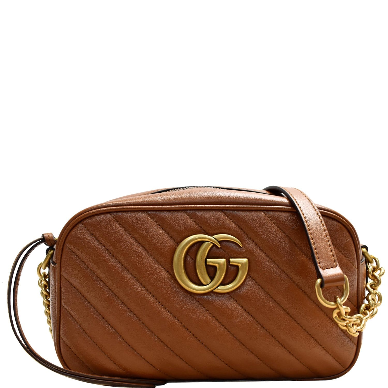 GG small matelassé leather shoulder bag