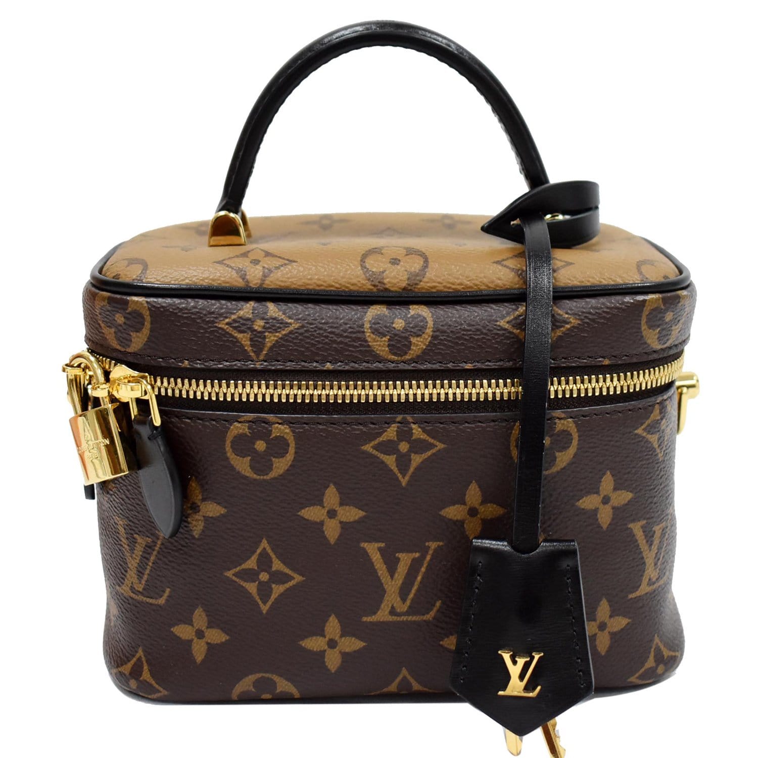 Louis Vuitton LV Twinny Monogram Reverse in Coated Canvas with