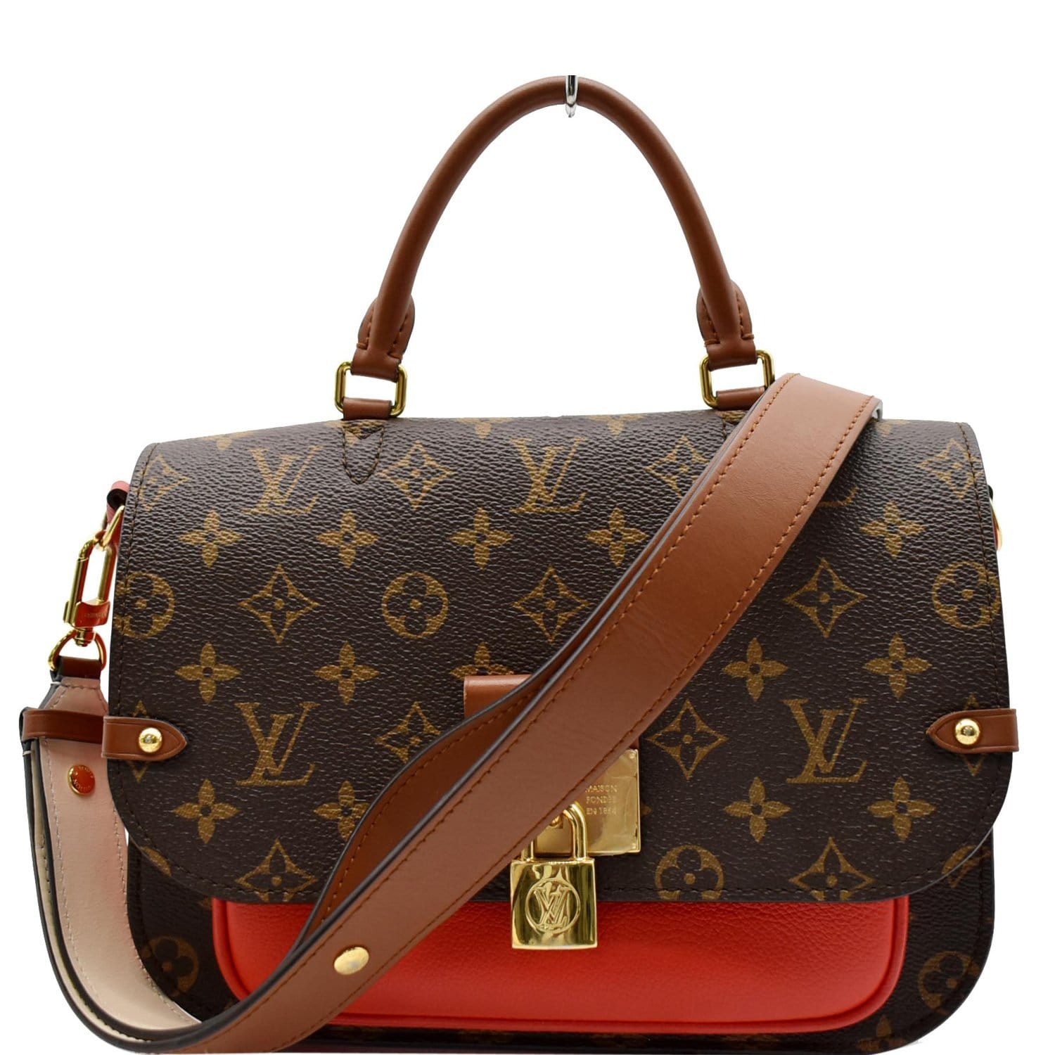 LOUIS VUITTON STUNNING Monogram Vaugirard Coquelicot Crossbody