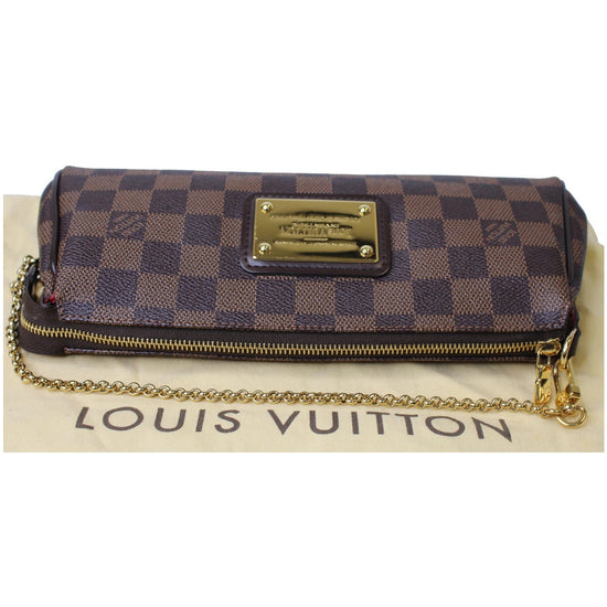 Louis Vuitton Damier Ebene Eva Clutch 516372