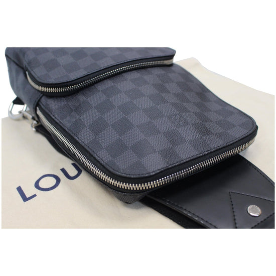 Green Louis Vuitton Damier Graphite Avenue Sling Crossbody Bag – Designer  Revival