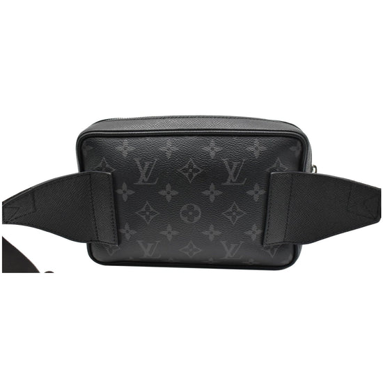 Louis Vuitton Outdoor Bumbag Monogram Eclipse Taiga Black in Taiga  Leather/Coated Canvas with Silver-tone - US