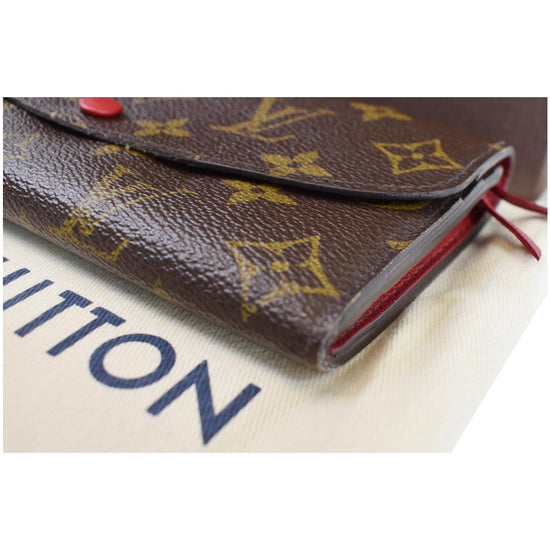 Louis Vuitton Emilie Wallet Monogram Canvas Brown 2343111