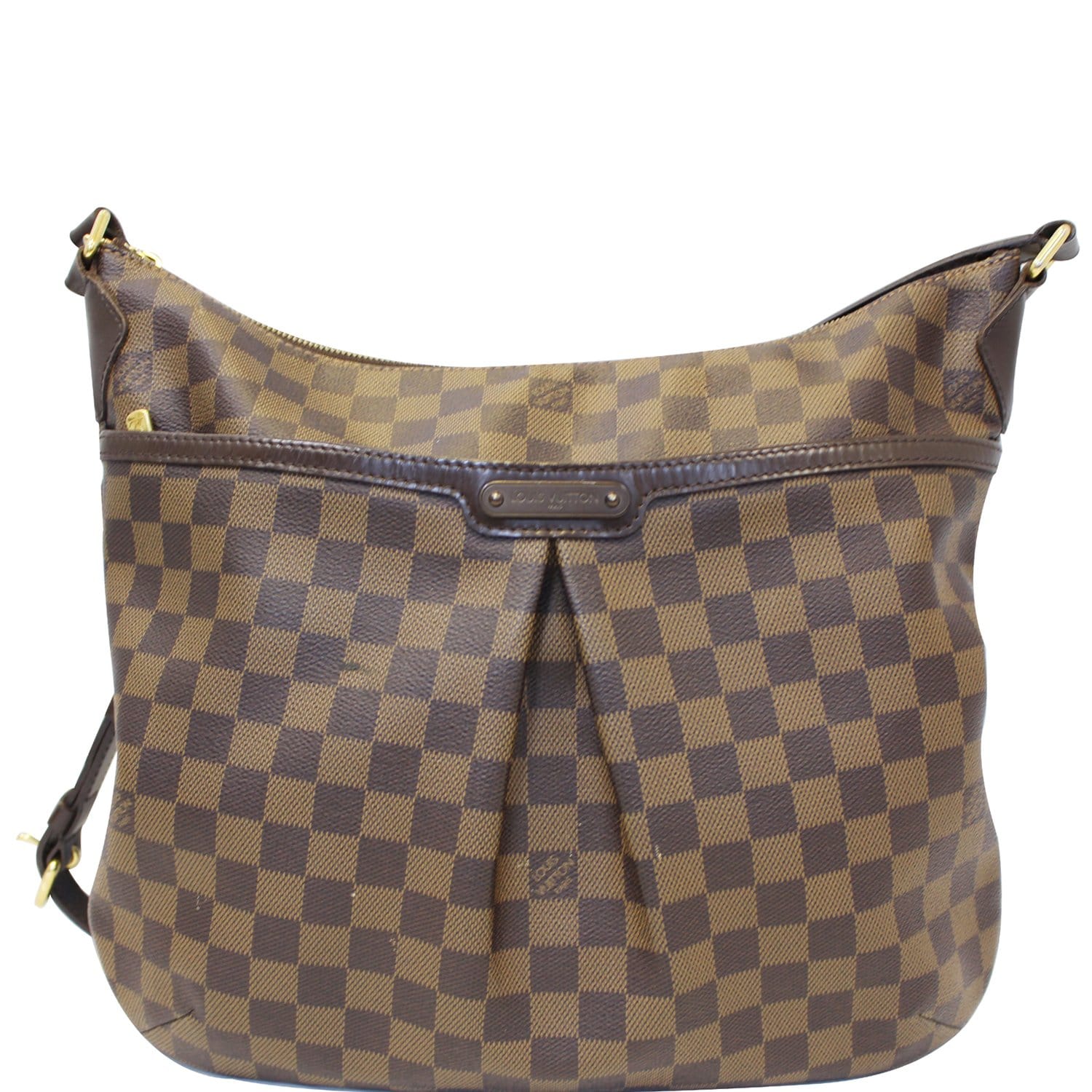 LOUIS VUITTON Bloomsbury GM Damier Ebene Shoulder Crossbody Bag Brown-US