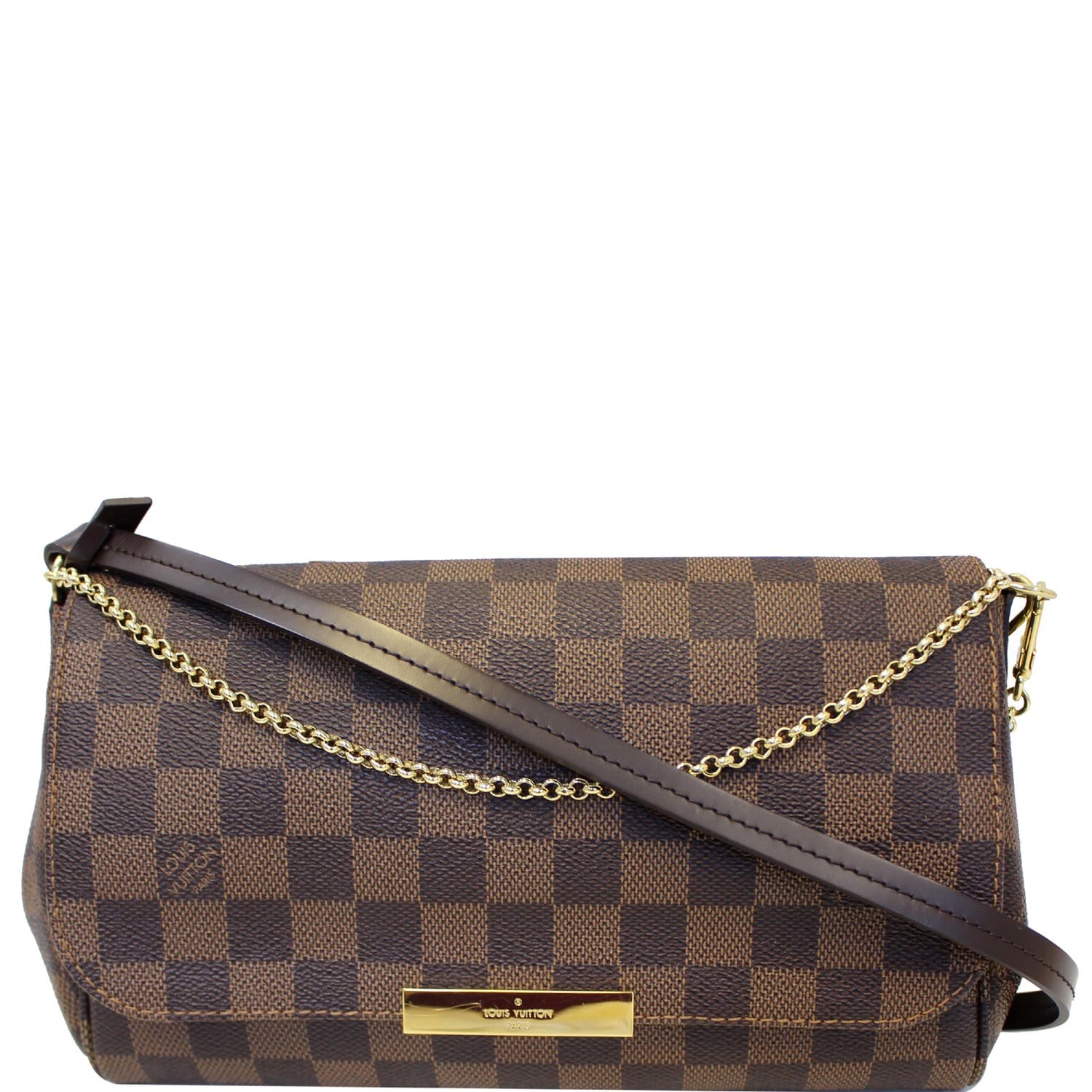 Favorite MM Damier Ebene – Keeks Designer Handbags