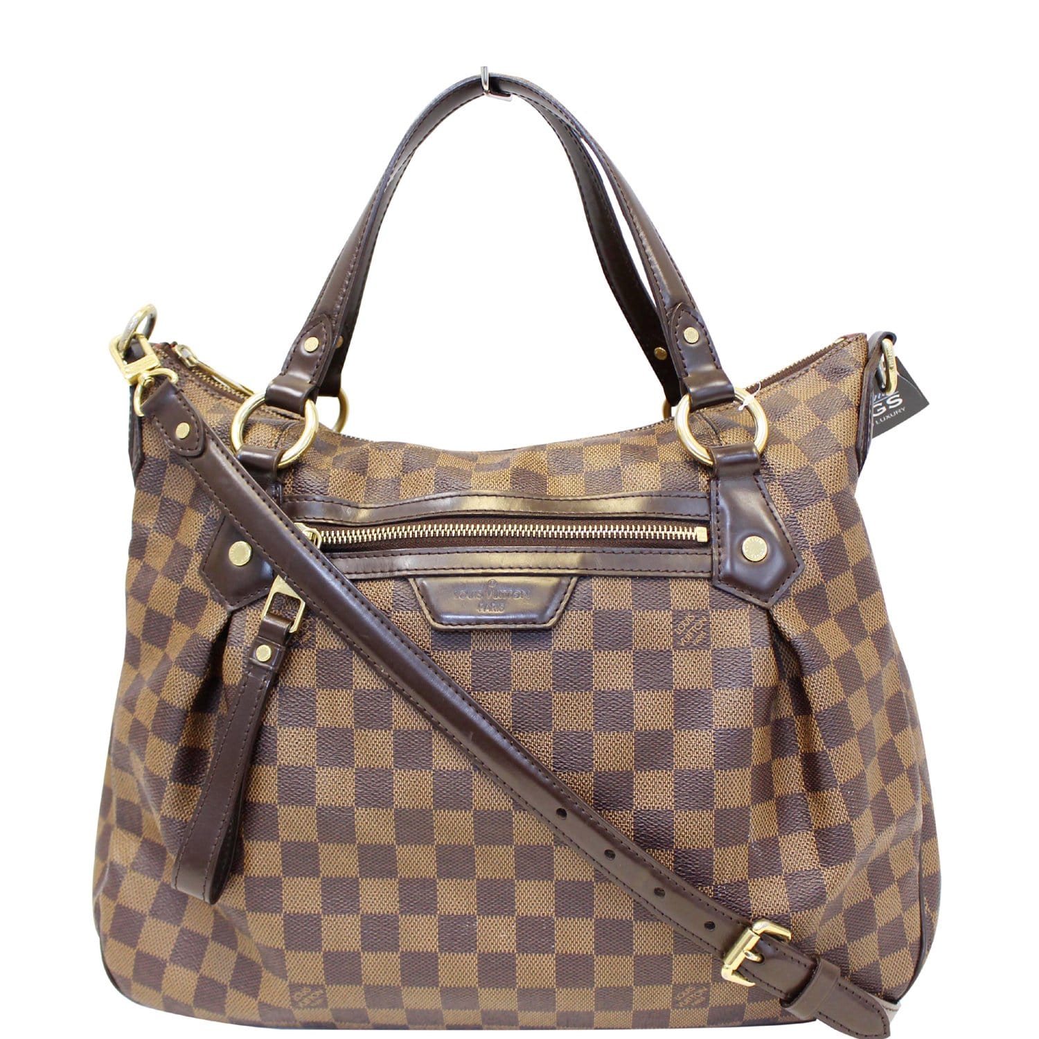 Authentic Louis Vuitton Damier Evora MM Bag, Luxury, Bags