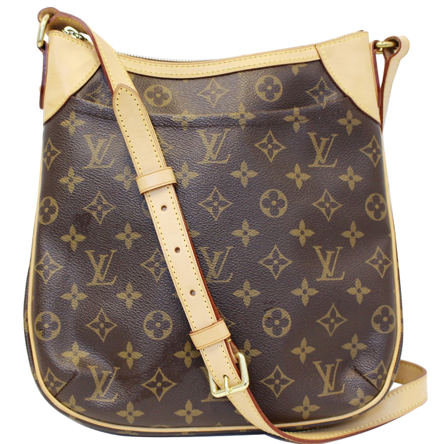 Brown Louis Vuitton Monogram Odeon PM Crossbody Bag