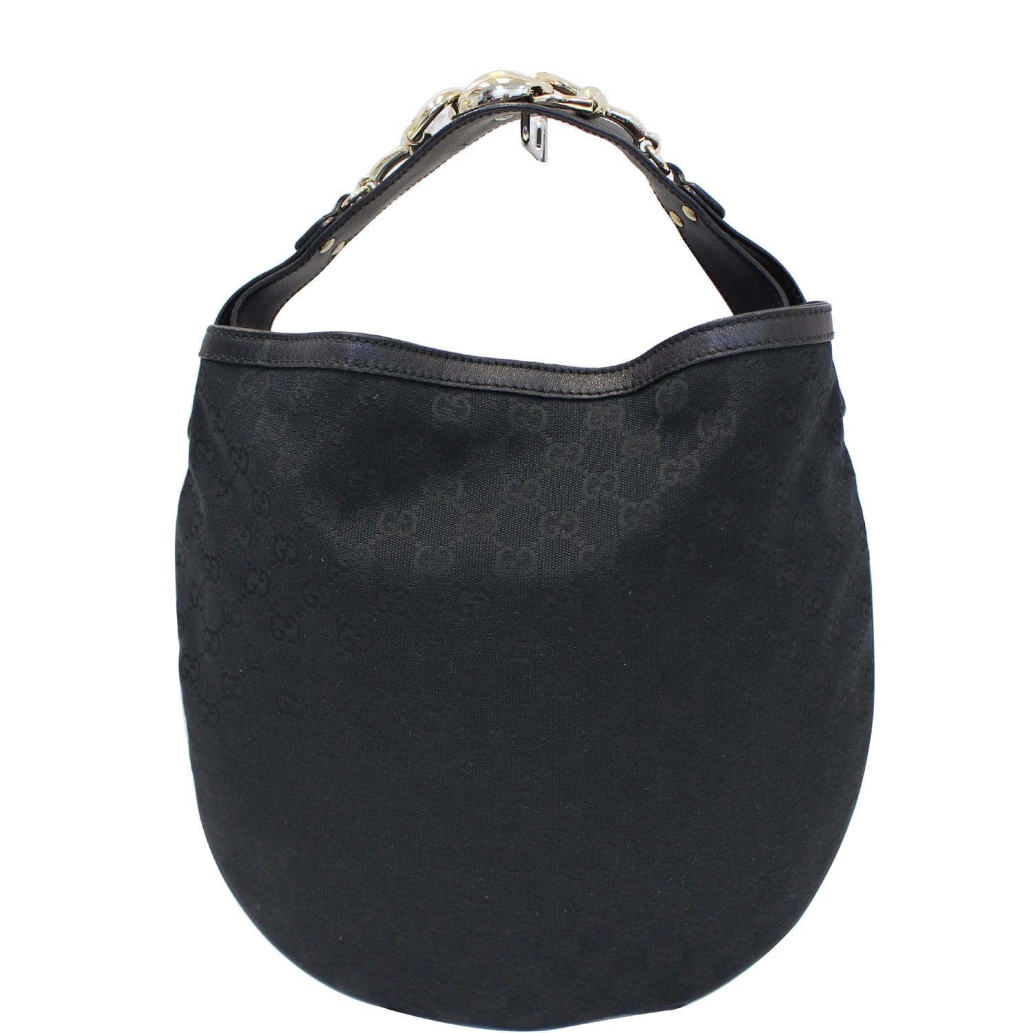 Gucci GG Canvas Wave Horsebit Large Hobo Bag – MoMosCloset