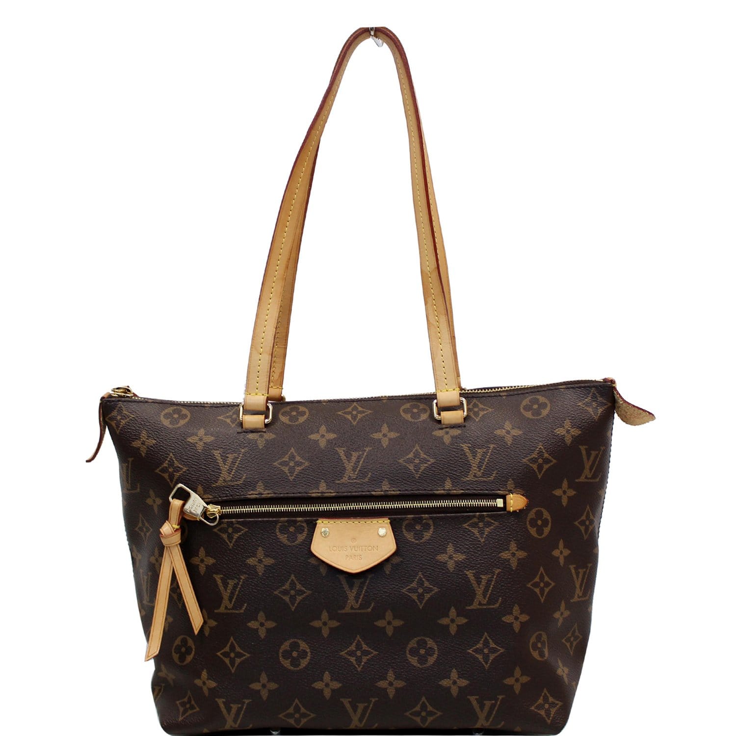 LOUIS VUITTON Iena PM Monogram Canvas Shoulder Bag Brown