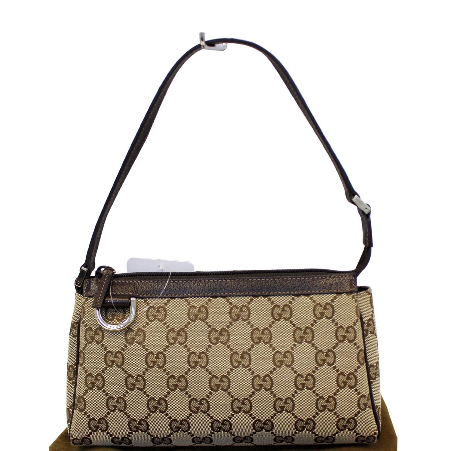 Gucci Vintage Monogram Pochette Flap Shoulder Bag