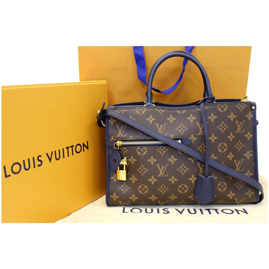 Louis Vuitton Brown Monogram Popincourt PM Satchel Shoulder Handbag Ra –  Gaby's Bags