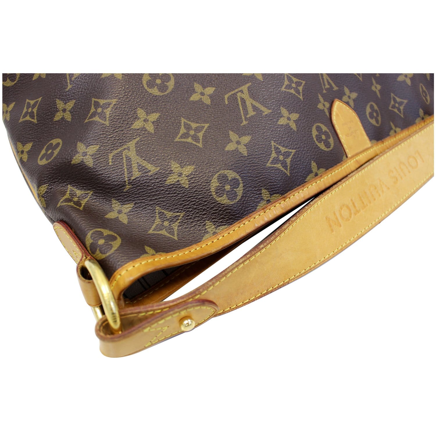 LOUIS VUITTON Delightful PM Monogram Canvas Shoulder Hobo Bag-US