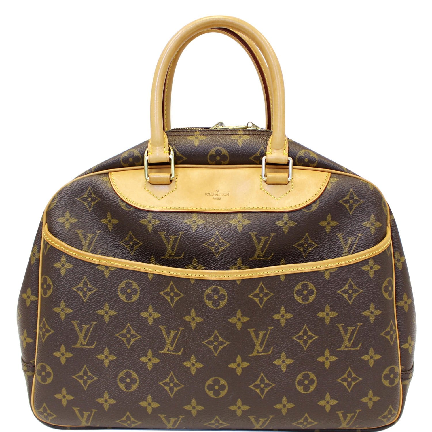 Louis Vuitton 1998 Pre-owned Monogram Deauville Bowling Bag