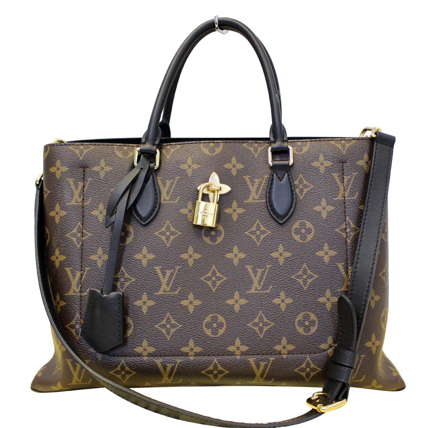 Louis Vuitton Flower Monogram Canvas Tote Bag Brown Us 