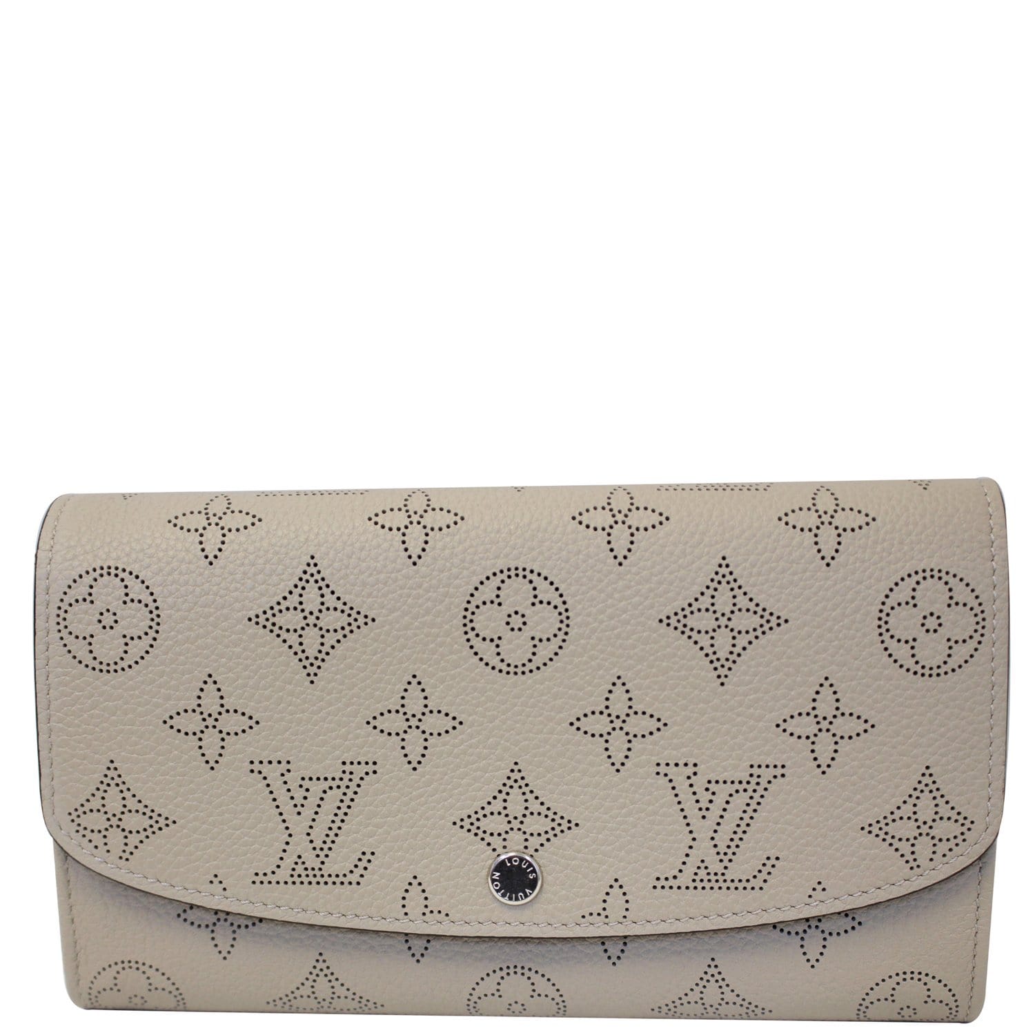 Louis Vuitton Ivory Monogram Mahina Leather Iris Wallet