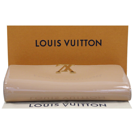 Louis Vuitton Louise Wallet Patent Long Neutral