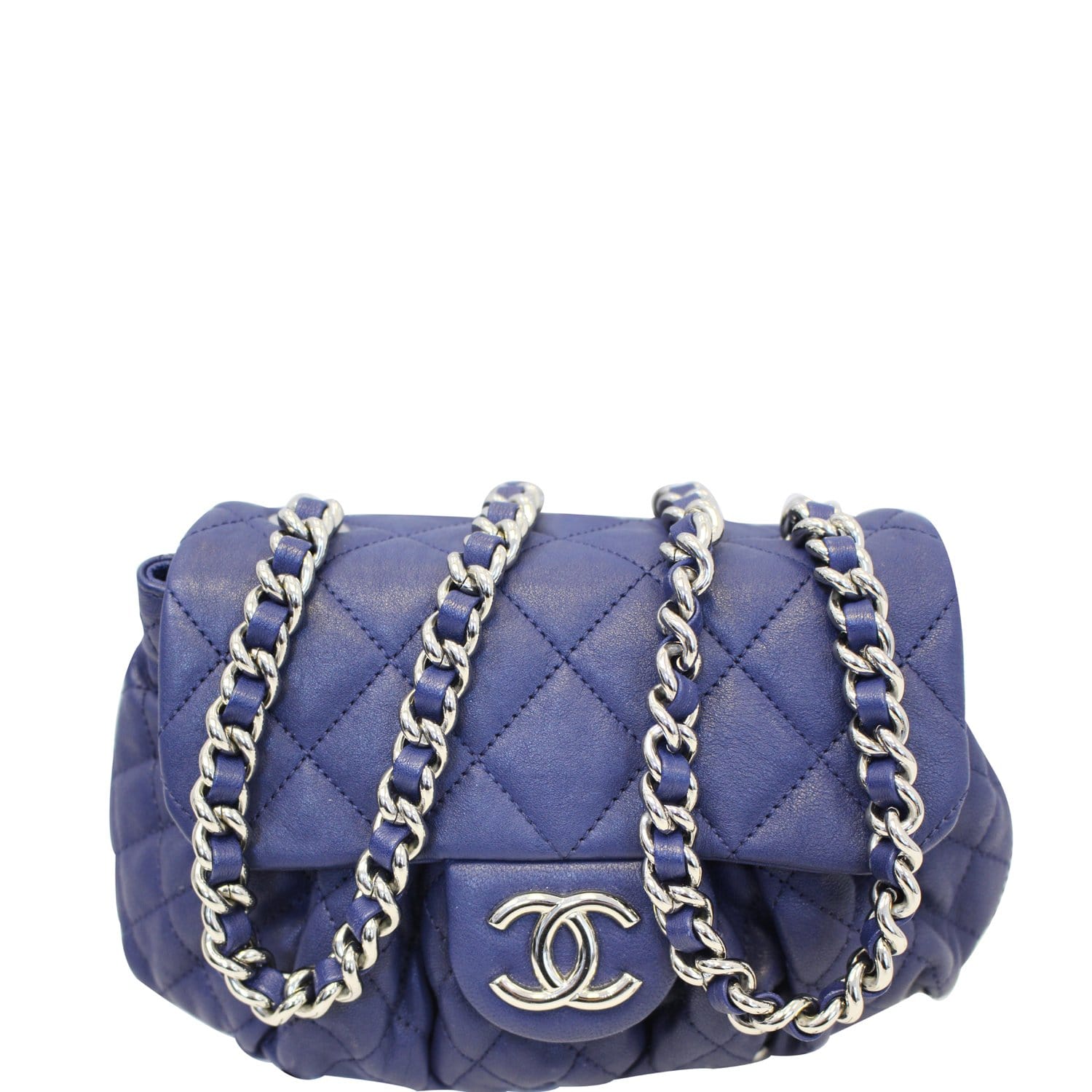 Chanel Black Chain Around Crossbody Flap Bag Medium  Boutique Patina