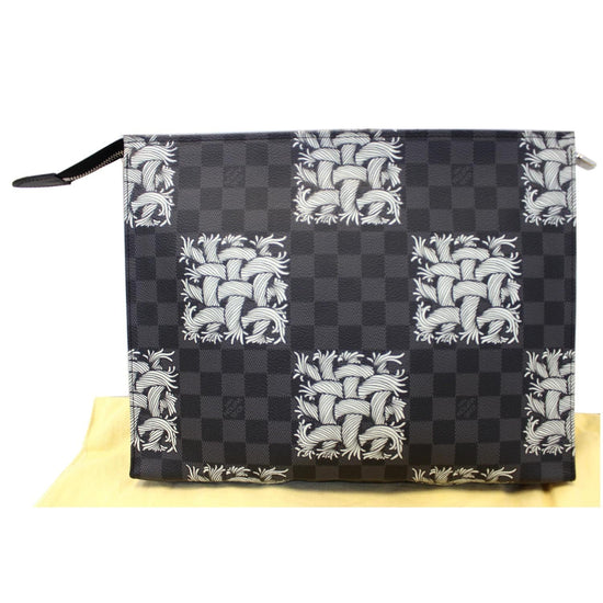 LOUIS VUITTON CHRISTOPHER NEMETH JOUR POCHETTE GM IN DAMIER GRAPHITE -  Still in fashion