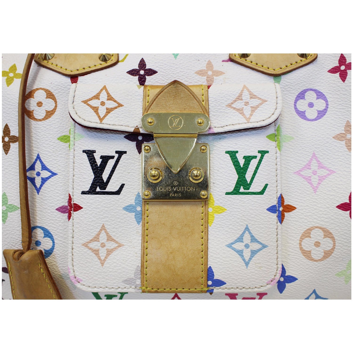 LOUIS VUITTON Speedy 30 Monogram Multicolor Satchel Bag-US