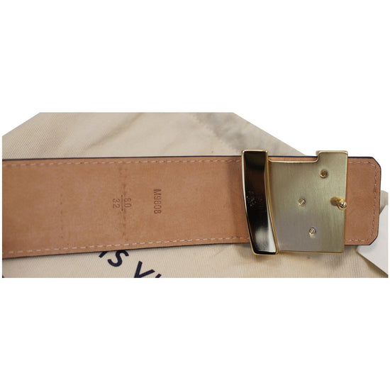 Louis Vuitton LV Initiales Belt Monogram Canvas Wide Brown 2178761