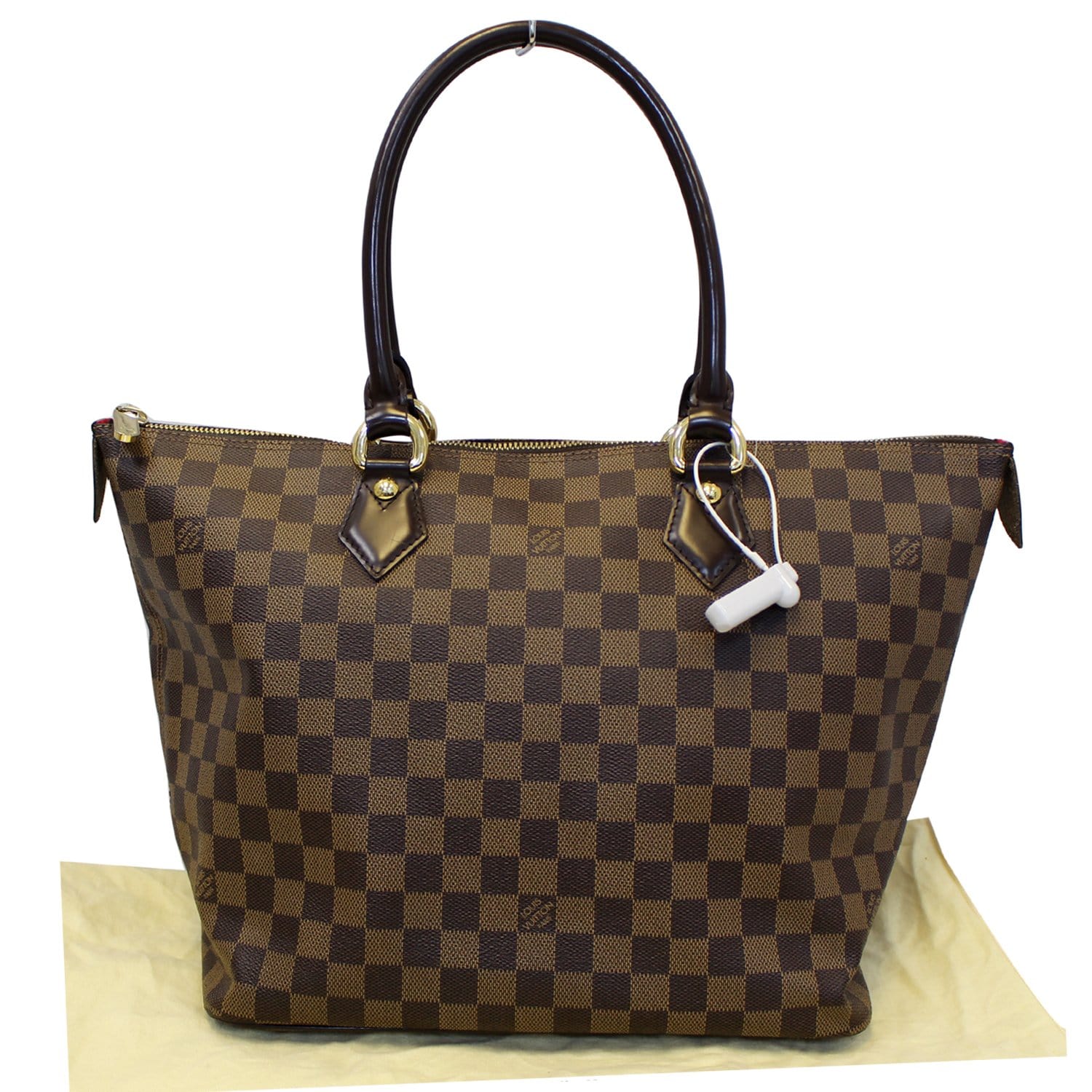 LOUIS VUITTON Saleya MM Damier Ebene Shoulder Bag