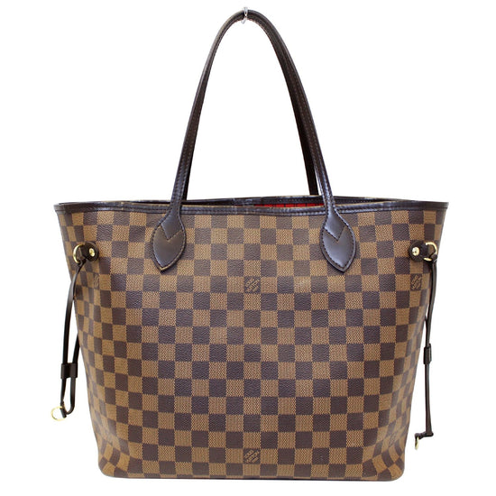 Neverfull tote Louis Vuitton Brown in Wicker - 27636877
